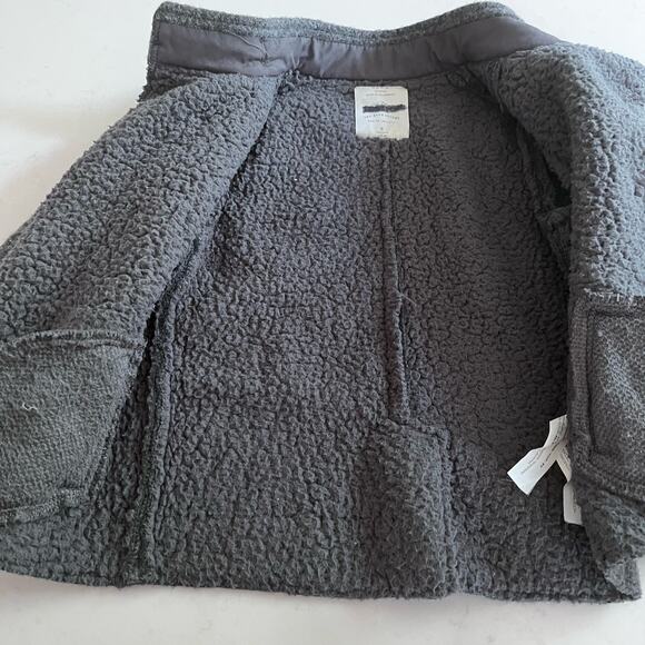 Zara boys gray polar fleece coat jacket size 8 - Picture 6 of 7